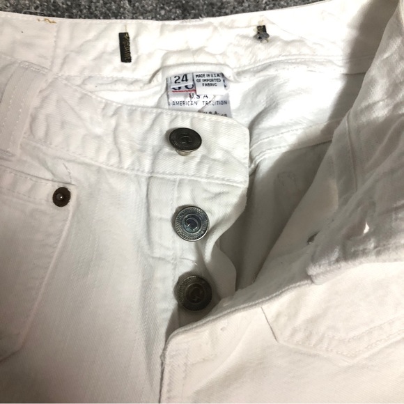 Guess White Flare Jean - Picture 3 of 10